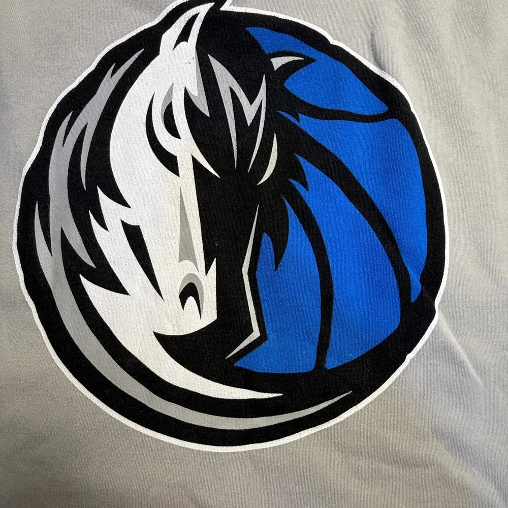 NBA Ultra Game Dallas Mavericks Hoodie Gray Fleece Pullover XL VHMI950F-2374